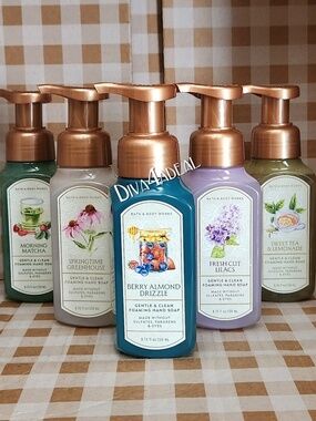 5X Bath & Body Works SPRING Foam Hand Soap Collection Set Bundle